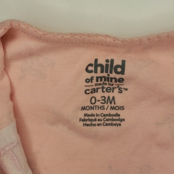 5/$30 CARTERS & PLACE 2pc Zipper Footie Overall - Picture 5 of 7